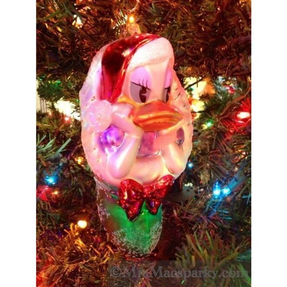 Christopher Radko Ornament Disney Daisy Duck Stocking New in Box